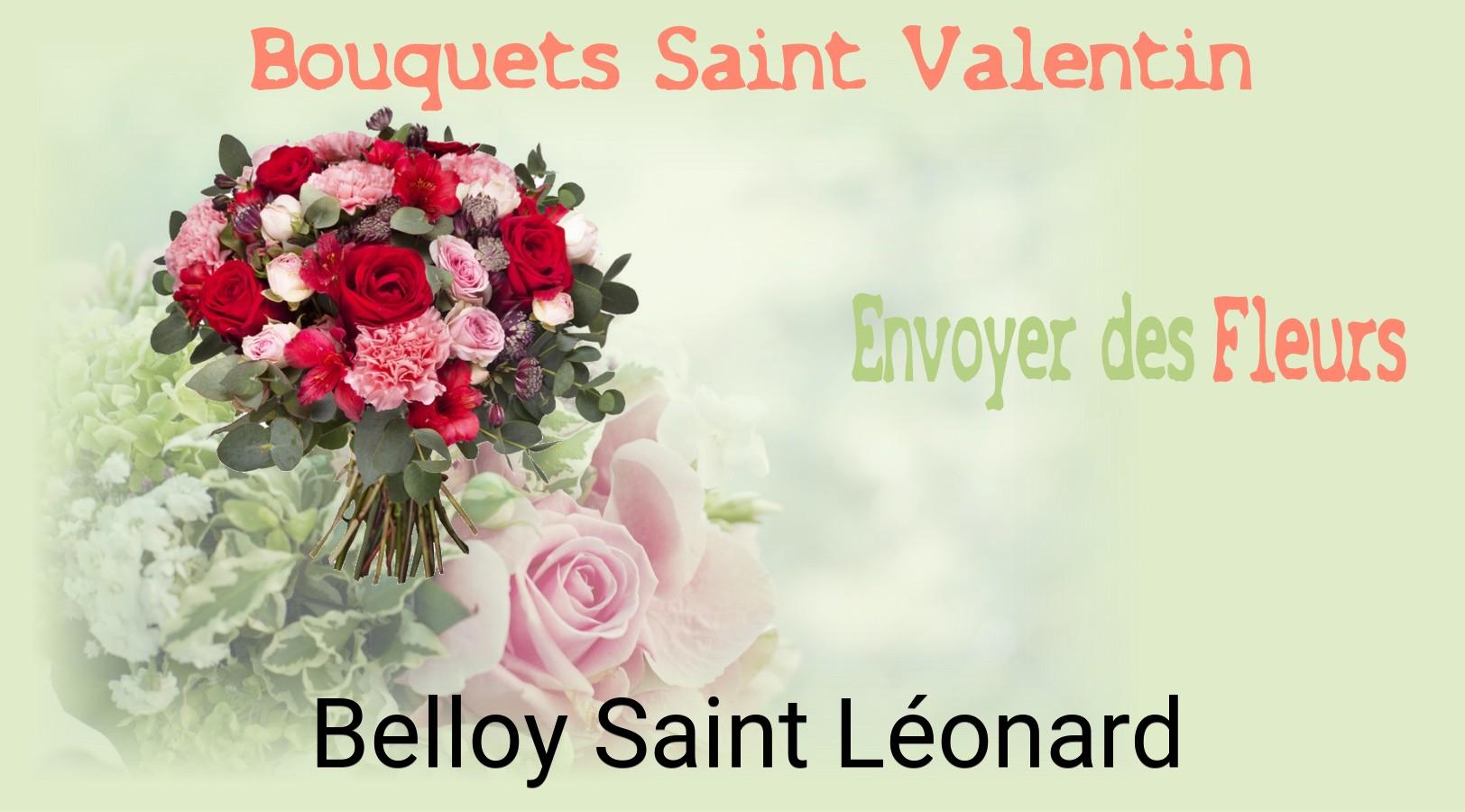 Roses de Saint-Valentin livrées à Belloy-Saint-Léonard